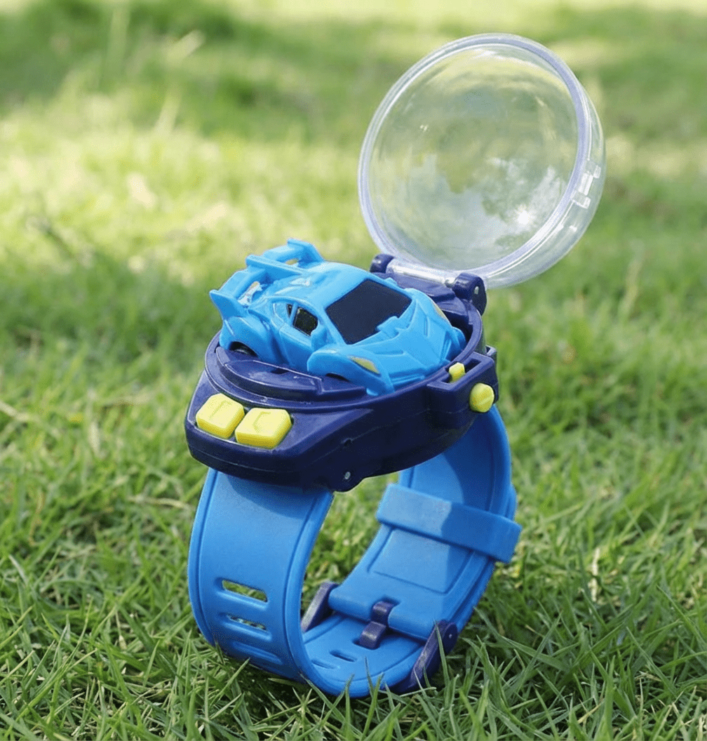 Montre avec voiture télécommandée