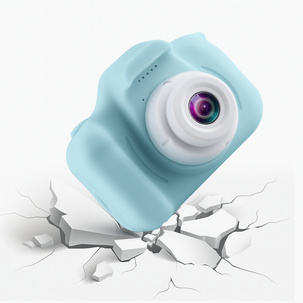appareil photo enfant bleu incassable