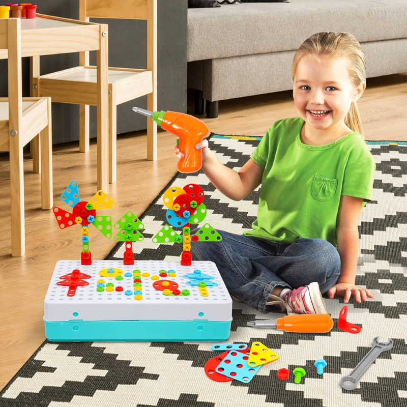 Jeu De Construction Bricolage Montessori