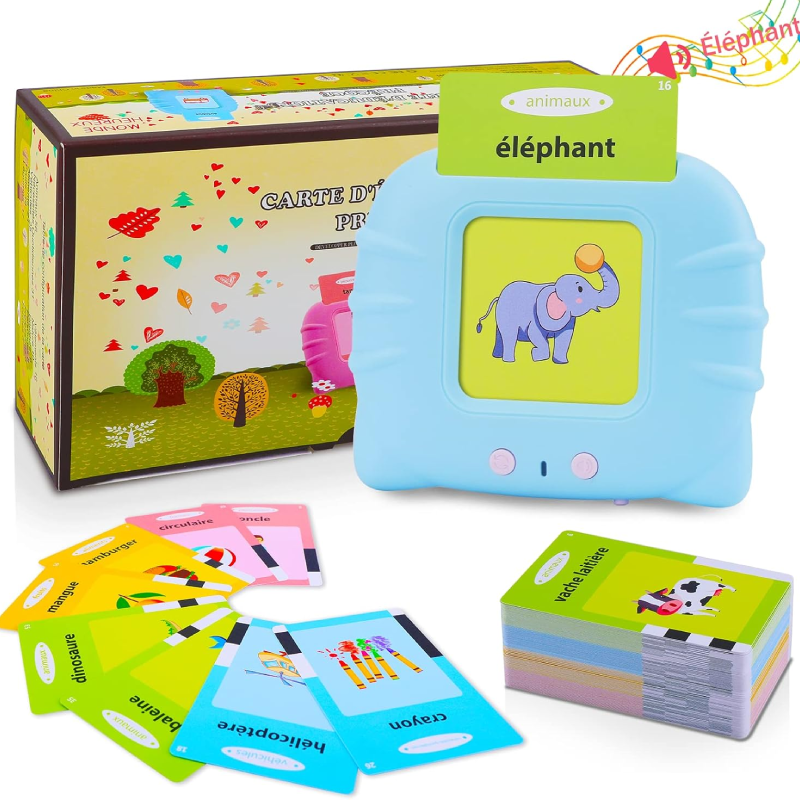 Montessori-Sprechkarte: Entwickelt die französische Sprache