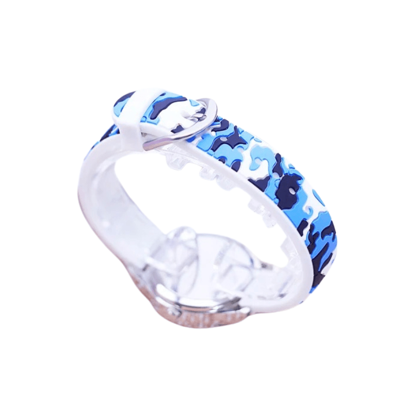 Kinderuhr zum Lernen der Uhrzeit in Farbe