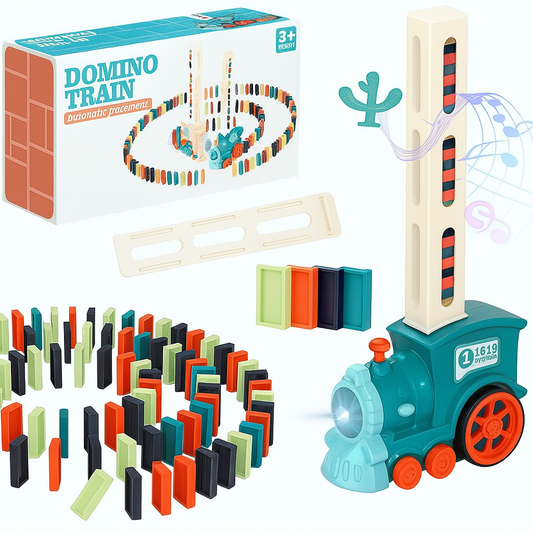 Montessori Pädagogischer automatischer Dominozug