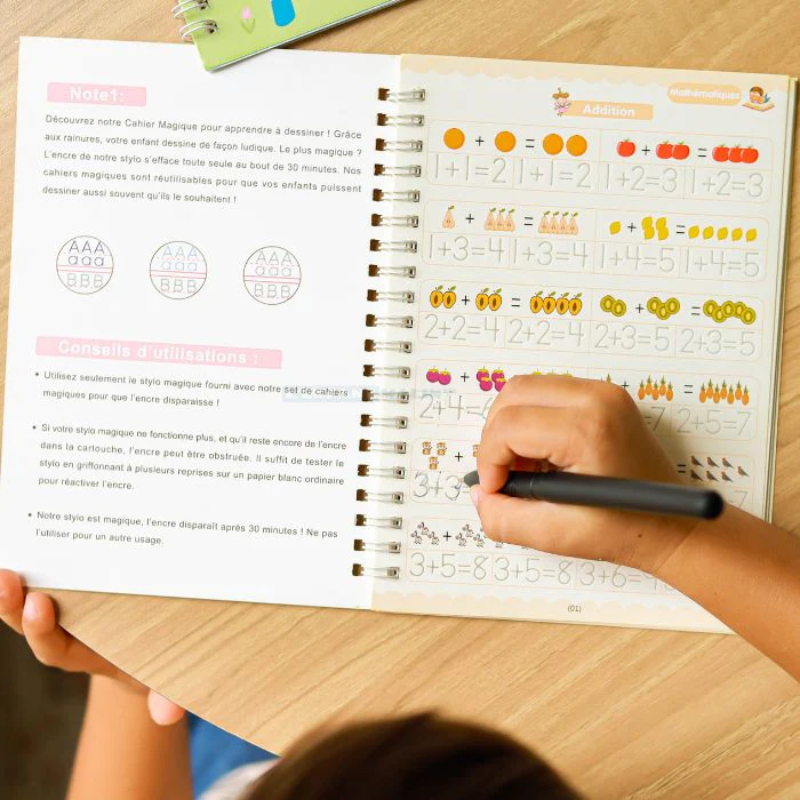 4 Montessori Magic Writing Bücher