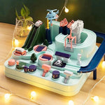Montessori Auto Rennbahn Lernspielzeug - Vignette | Jouets Educatifs Montessori