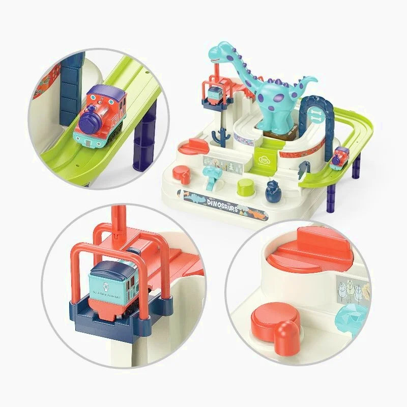 Montessori-Lernpfad für Dinosaurier 