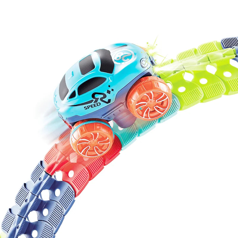 Auto-Rundkurs mit Looping