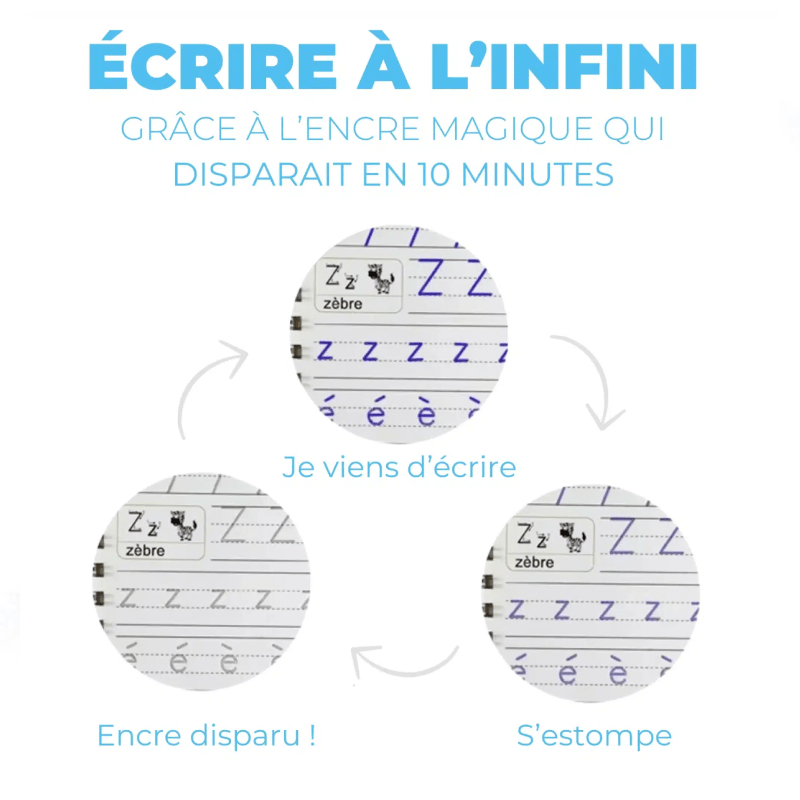 4 Montessori Magic Writing Bücher