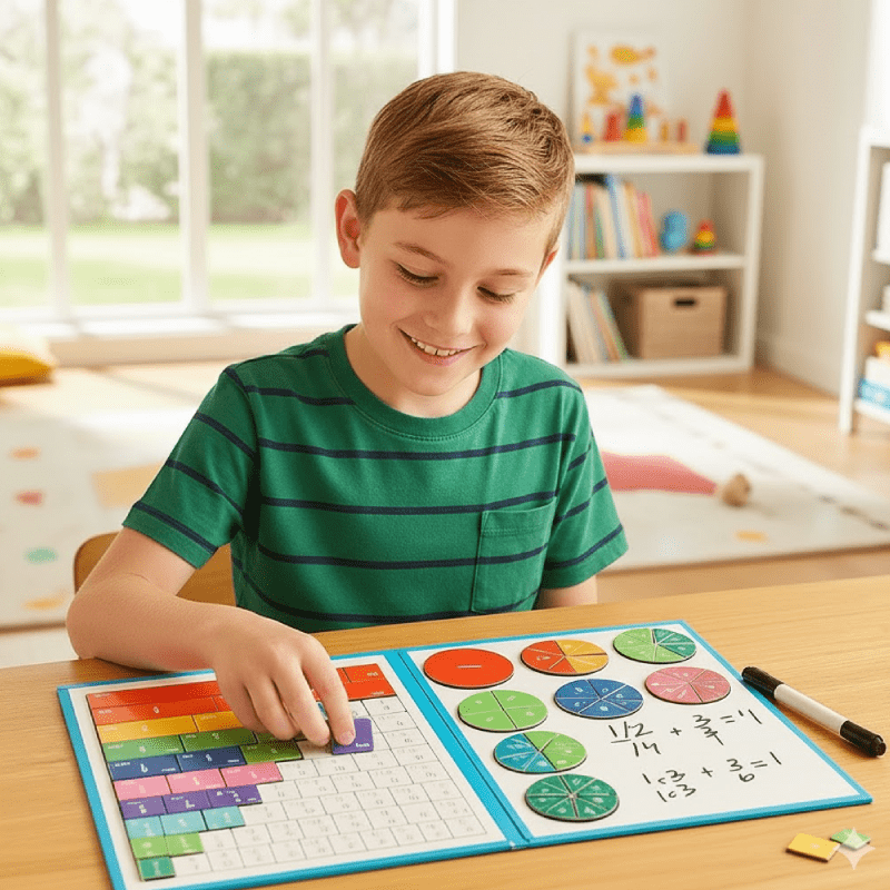 Livre de Fraction Montessori