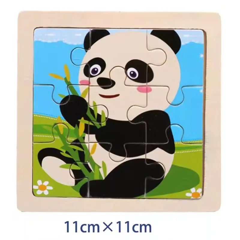 Petit Puzzle en Bois Montessori