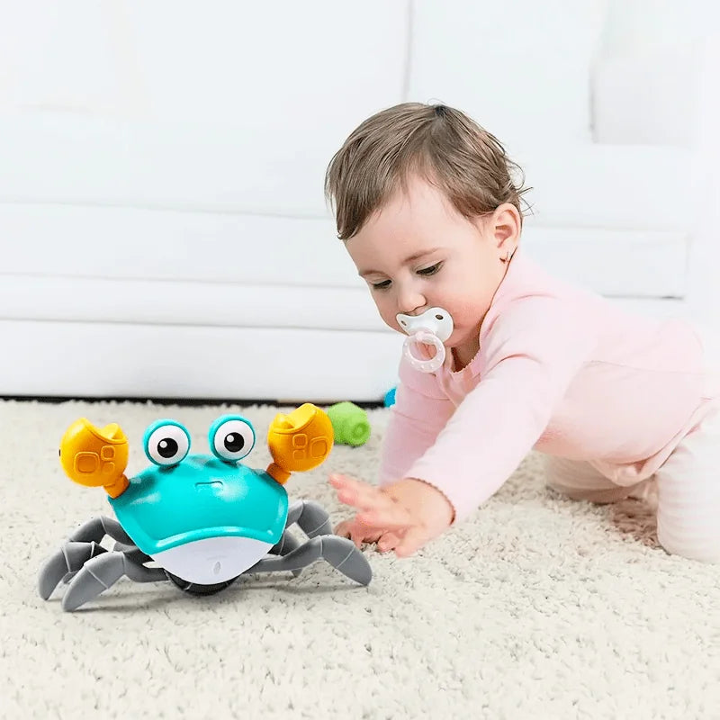 Willy Le Crabe Qui Marche - Jouet d'Éveil pour Bébé